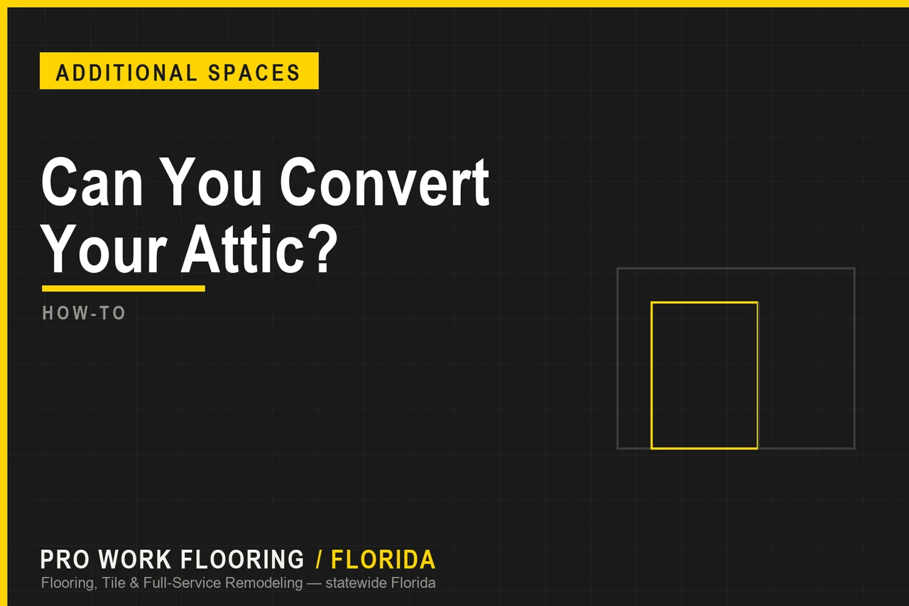 Can You Convert Your Attic?