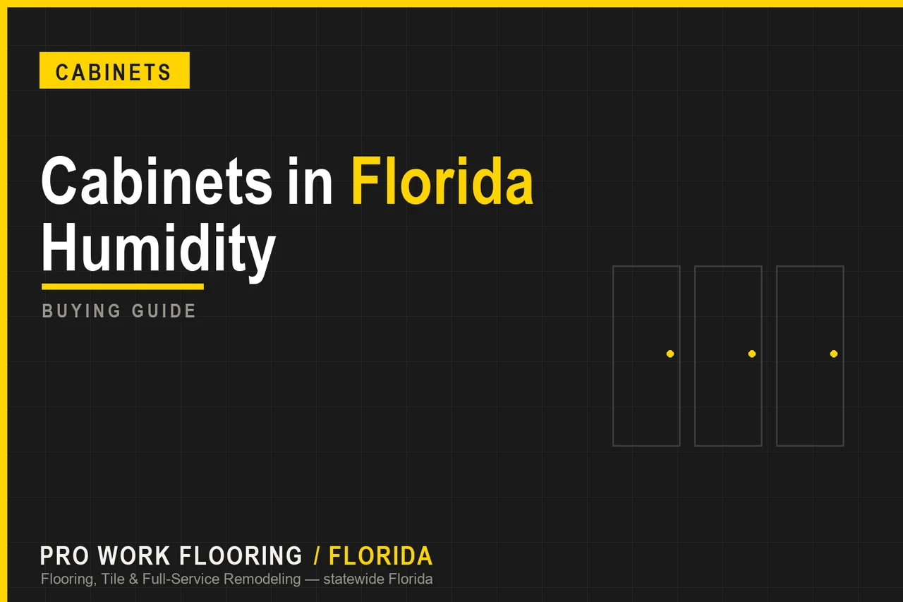Cabinets in Florida Humidity