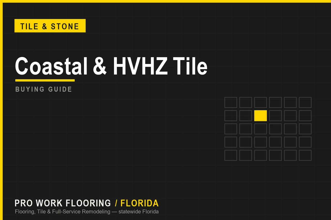 Coastal & HVHZ Tile