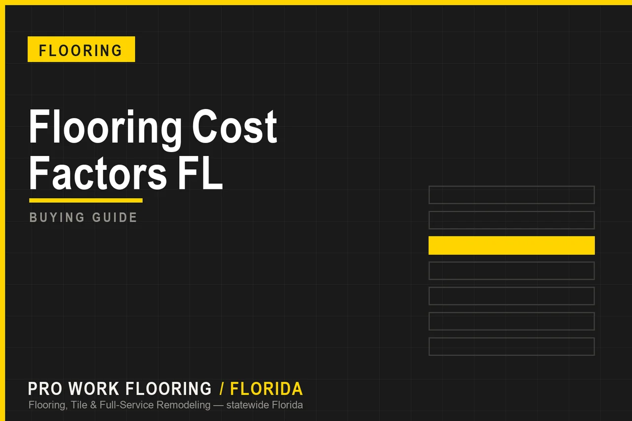 Flooring Cost Factors FL