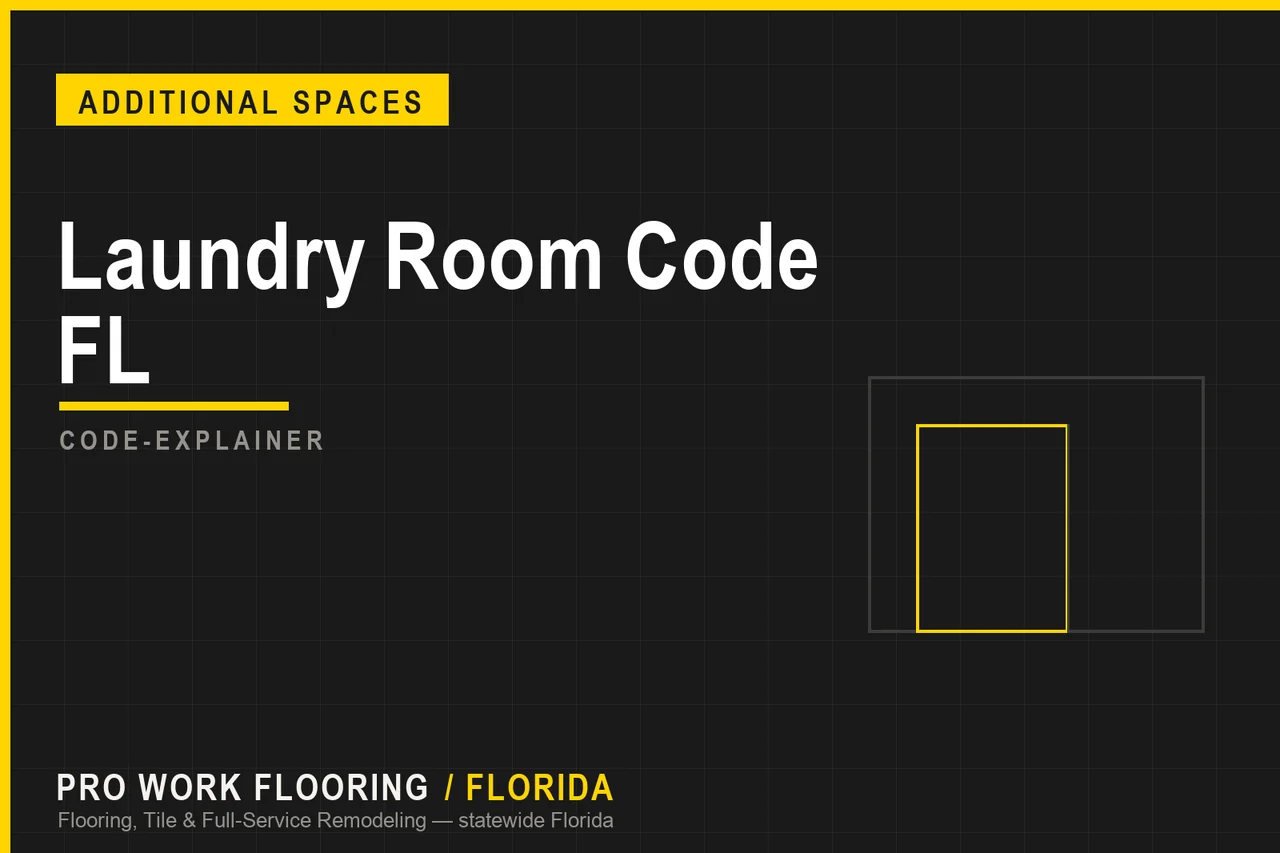 Laundry Room Code FL