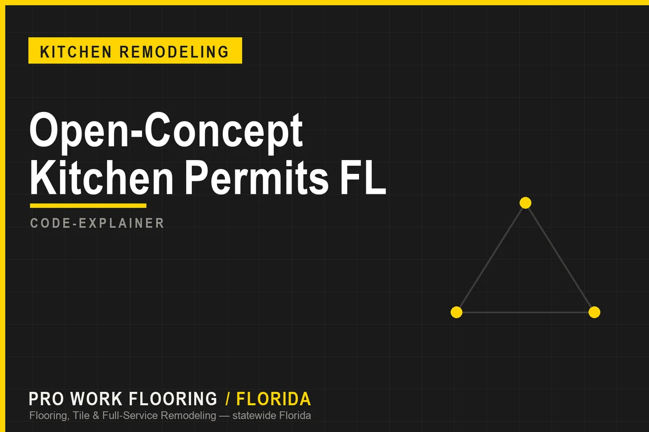 Open-Concept Kitchen Permits FL