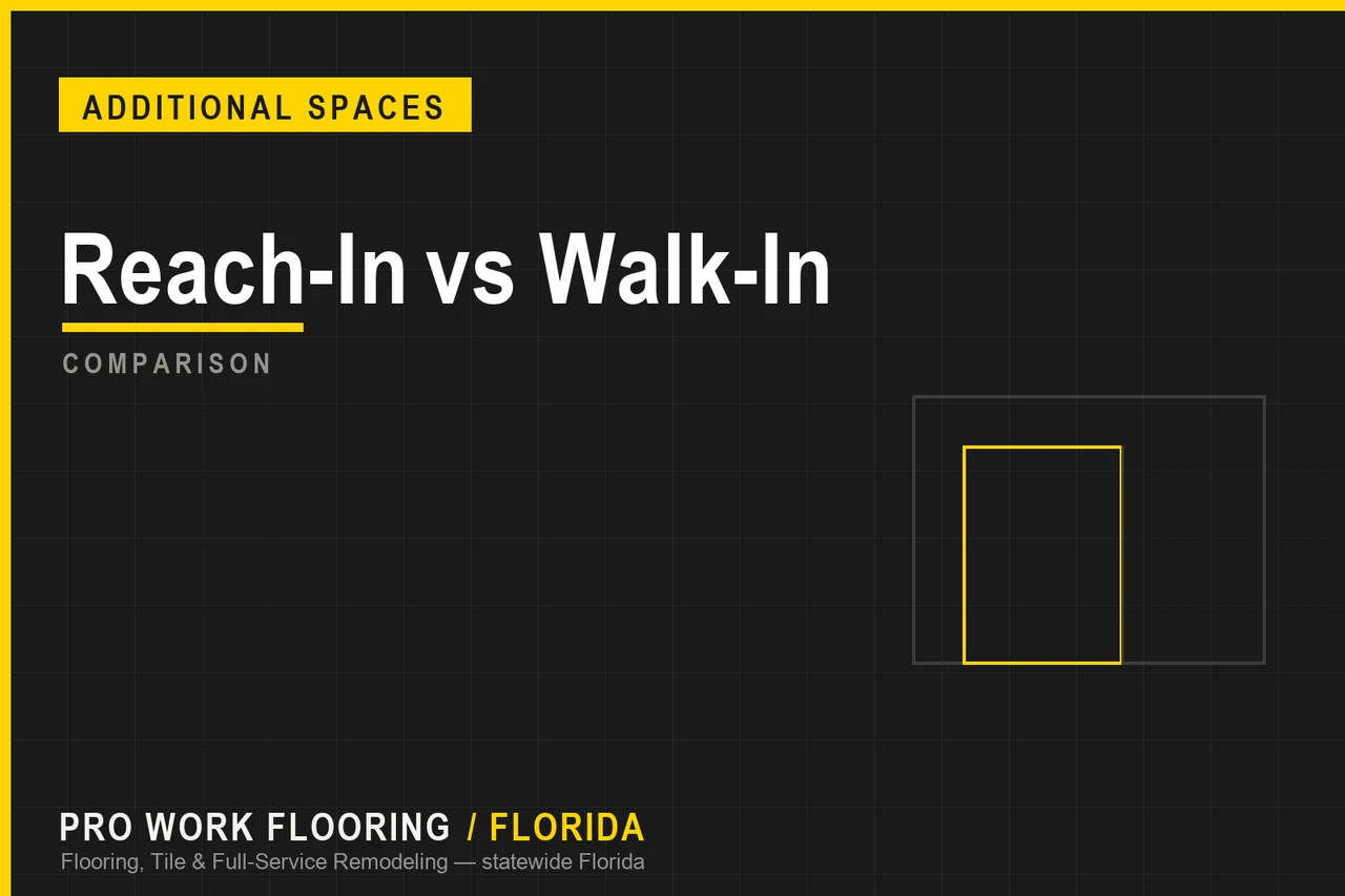 Reach-In vs Walk-In