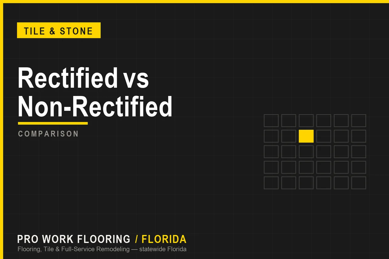 Rectified vs Non-Rectified