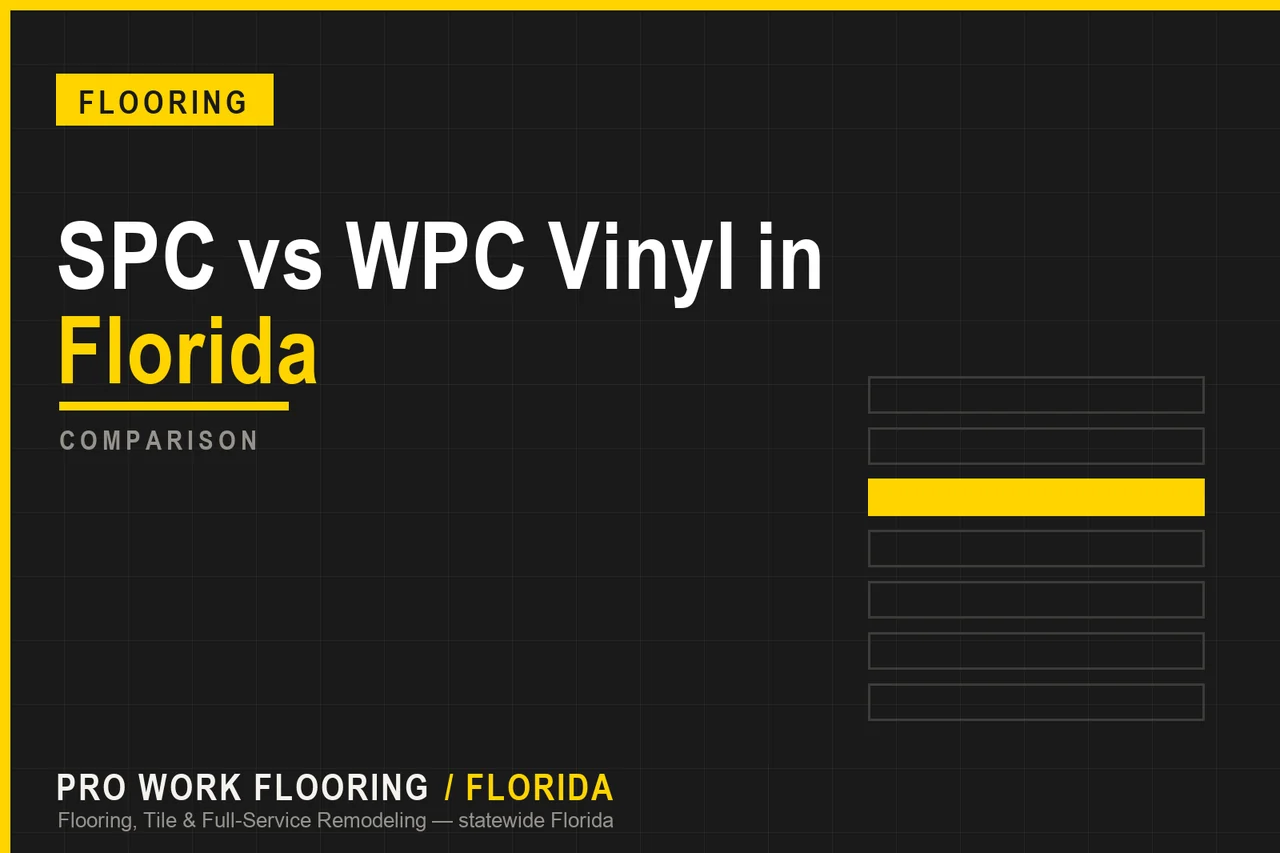 SPC vs WPC Vinyl in Florida