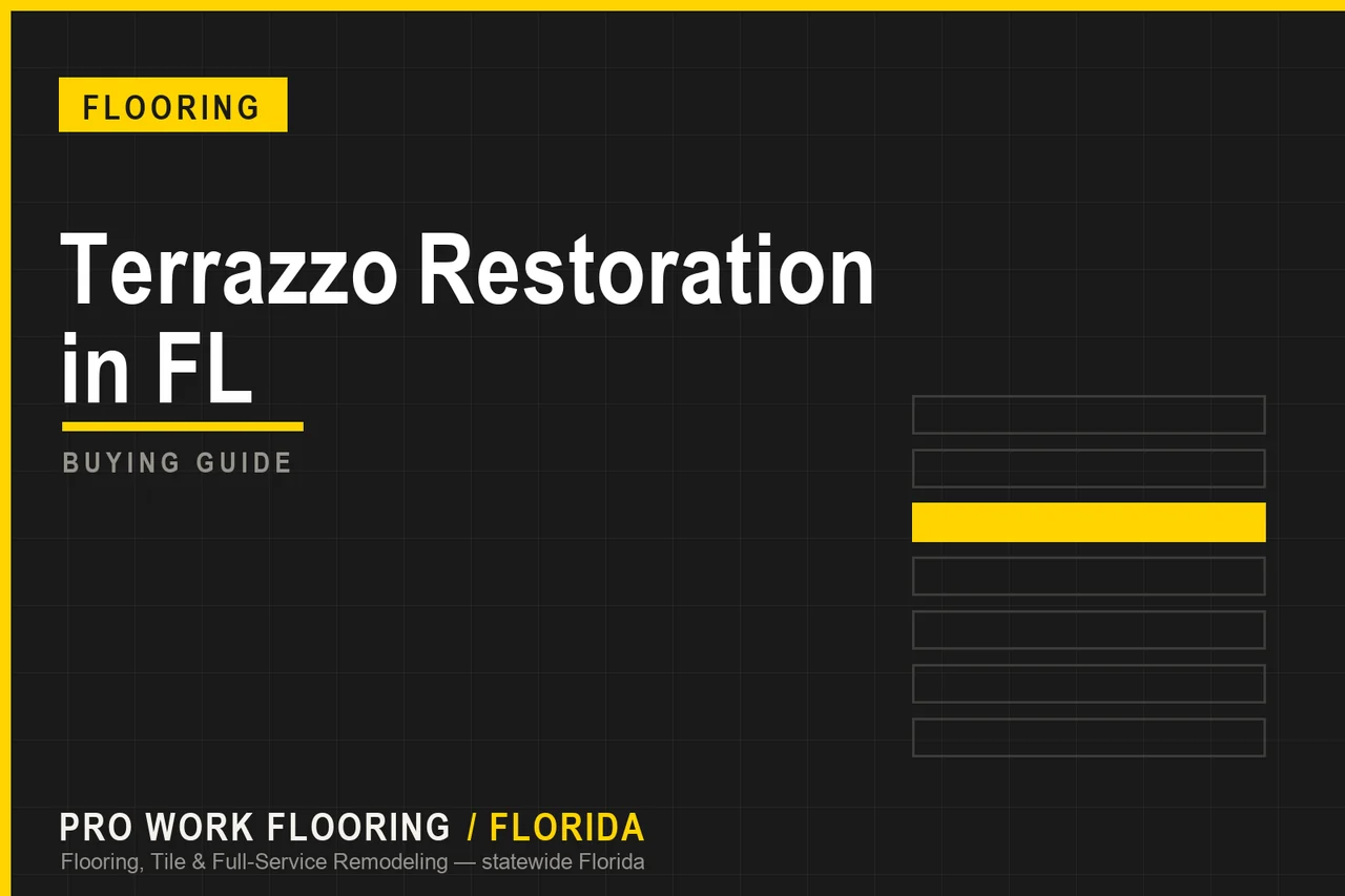 Terrazzo Restoration in FL