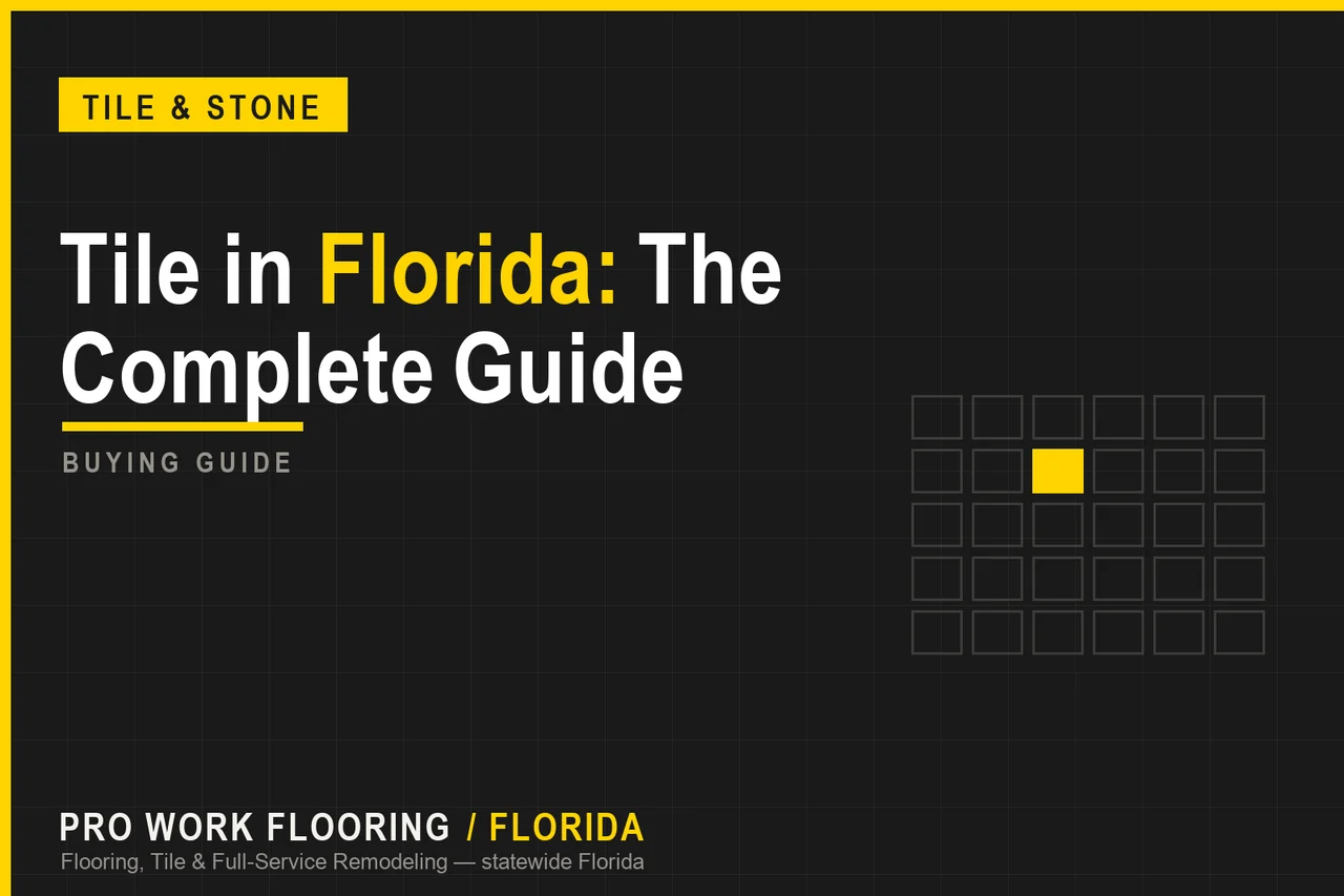 Tile in Florida: The Complete Guide